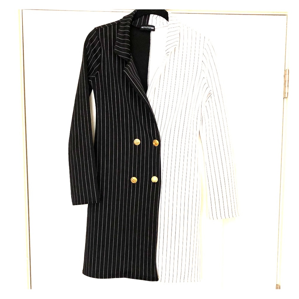 Blazer two-toned dress